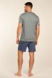 Eskimo Tijs Heren Short Pyjama s/s Grijs