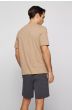 Hugo Boss Short Pyjama s/s Open Beige