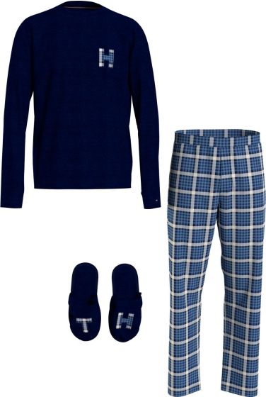 Tommy Hilfiger Giftbox Pyjama l/s & Slippers