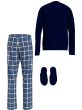 Tommy Hilfiger Giftbox Pyjama l/s & Slippers