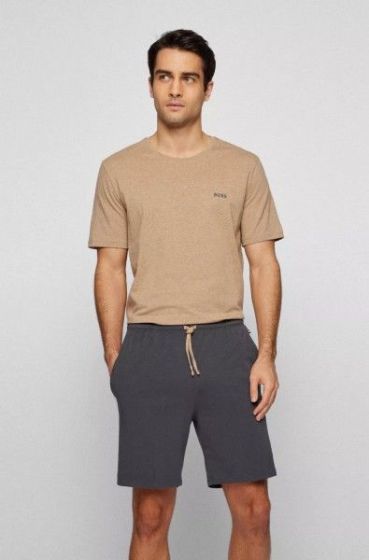 Hugo Boss Short Pyjama s/s Open Beige