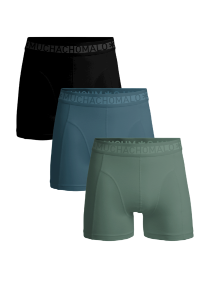 Muchachomalo Boys Solid Boxer Shorts 3P