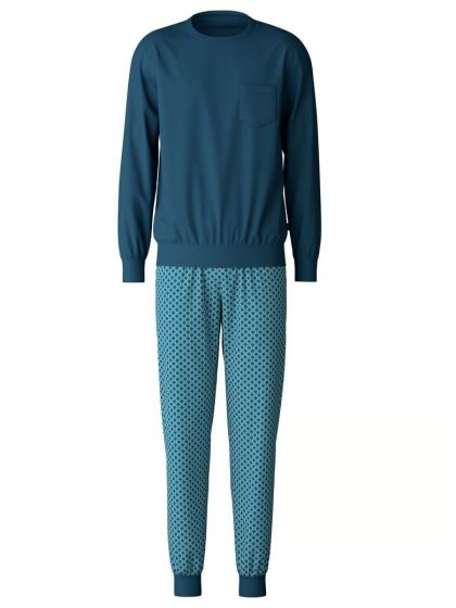 Calida Relax Imprint Pyjama Met Strop l/s