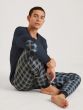 Calida Relax Comfy Pyjama Met Boord l/s