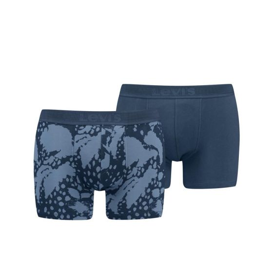 Levi's Animal Camo Boxer Brief 2P Blue Combo