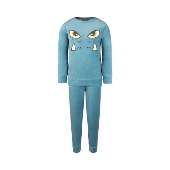 CharlieChoe Boys Q-Scary MonsterVelours Pyjama l/s