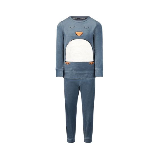 Charlie Choe Boys Penguin Pyjama l/s