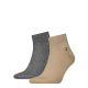 Tommy Hilfiger Men Quarter Sock 2P Beige