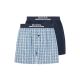 Hugo Boss Woven Boxer Shorts 2P Open Blue