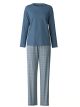 Calida Ornaments Nights Pyjama Met Strop l/s