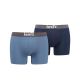 Levi's Offbeat Stripe Boxer Brief 2P Blue Combo