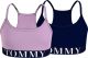 Tommy Hilfiger Girls Bralette 2P Lum Lilac