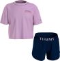 Tommy Hilfiger Girls Short Pyjama s/s Lum Lilac