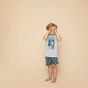 Charlie Choe B Explore Short Pyjama s/s Grey